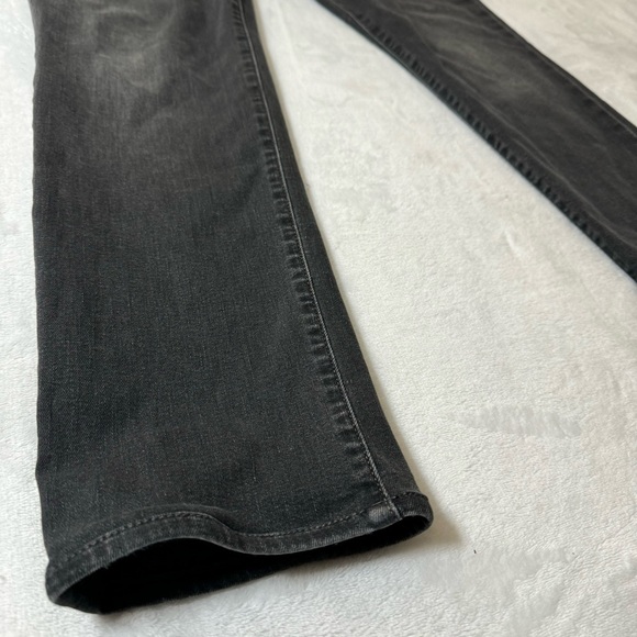 Hudson Men's Blake Slim Straight Jeans in Dark Gray Grayson Wash Size 32 - Picture 7 of 10